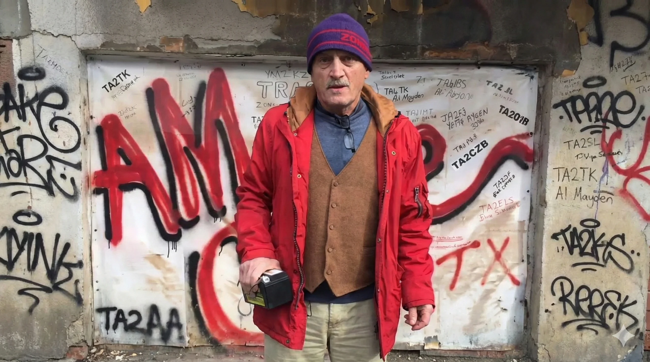 Mucit Musa Aykın, 12V Akü ve Karbon Ayak Altlığıyla Taşınabilir Isıtıcı Tasarladı